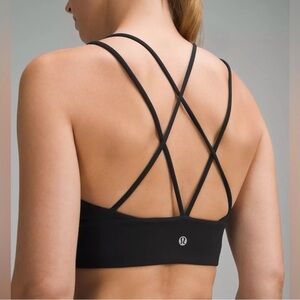 Lululemon Athletica Black Strappy Bandeau